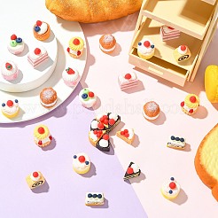 44Pcs 11 Styles Cake Miniature Ornaments&nbsp;DJEW-CJ0001-29
