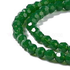 Faceted(32 Facets) Glass Beads Strands&nbsp;EGLA-J042-36A-09