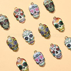 Alloy Enamel Pendants&nbsp;ENAM-CJ0001-37