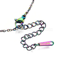 201 Stainless Steel Pendants Necklaces&nbsp;NJEW-S105-JN641
