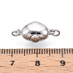 925 Sterling Silver Box Clasps&nbsp;STER-T007-134P