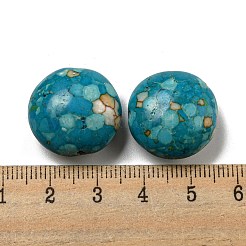 Dyed Synthetic Turquoise Beads&nbsp;G-B070-32B