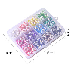 96Pcs 12 Style Resin European Beads&nbsp;RPDL-YW0001-01