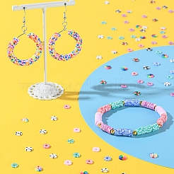 Handmade Polymer Clay Beads Strands&nbsp;CLAY-YW0001-46