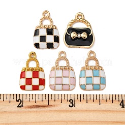 10Pcs 5 Styles Alloy Enamel Pendants&nbsp;ENAM-FP0002-38