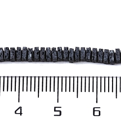 Frosted Natural Lava Rock Beads Strands&nbsp;G-E618-04
