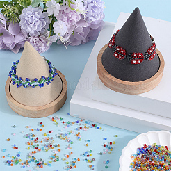 195G 15 Style 8/0 Glass Seed Beads&nbsp;SEED-SC0001-37