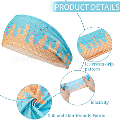 1Pc Polyester Headbands for Women Girls&nbsp;OHAR-CN0001-05A