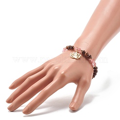 Lotus Charm Bracelet&nbsp;BJEW-JB07134