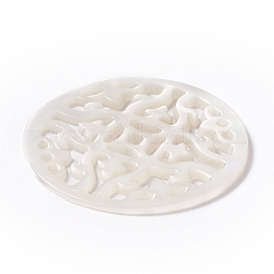 Natural Trochus Shell Pendants&nbsp;SSHEL-L002-32