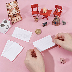 Rectangle Plastic Doll House Rail Mini Model&nbsp;DOLL-WH0007-21B