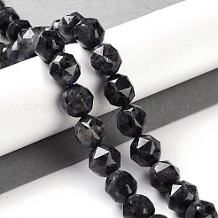 Natural Larvikite Beads Strands&nbsp;G-NH0021-A04-02