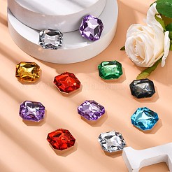 Imitation Taiwan Acrylic Rhinestone Cabochons&nbsp;GACR-A013-23x23mm-M