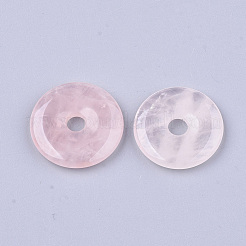 Natural Rose Quartz Pendants&nbsp;G-S349-22A-01
