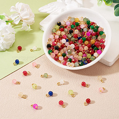 Glass Round Pendants&nbsp;PALLOY-TADJ00001-01