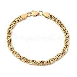 304 Stainless Steel Swirl  Link Bracelets for Women&nbsp;BJEW-K240-11G