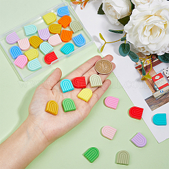 36Pcs 12 Colors Silicone Beads&nbsp;SIL-DC0001-26