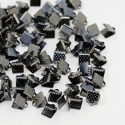 Iron Ribbon Crimp Ends&nbsp;E004Y-B-01