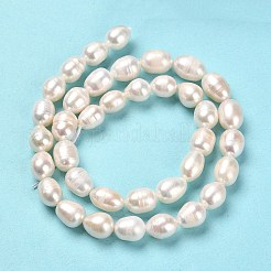 Natural Cultured Freshwater Pearl Beads Strands&nbsp;PEAR-E016-190