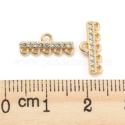 Brass Micro Cubic Zirconia Chandelier Components Links&nbsp;X-KK-Q789-47G