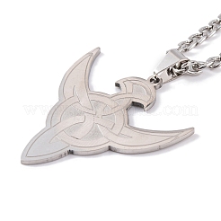 Non-Tarnish 304 Stainless Steel Necklaces&nbsp;NJEW-Q338-12P
