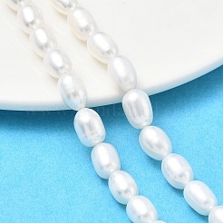 Natural Cultured Freshwater Pearl Beads Strands&nbsp;PEAR-N012-06J-1