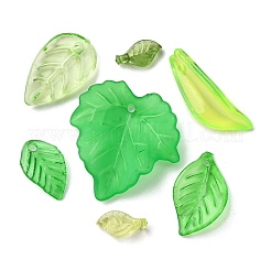 210Pcs 7 Styles Transparent Acrylic Pendants&nbsp;TACR-FP0001-07
