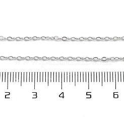 Non-Tarnish 304 Stainless Steel Cable Chain Necklace for Men Women&nbsp;NJEW-K245-014B