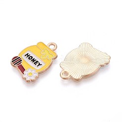 Alloy Enamel Pendants&nbsp;ENAM-T022-61E