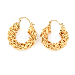 Brass Hoop Earring for Women&nbsp;LS-EJEW-L288-002G