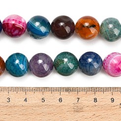 Natural Dragon Veins Agate Beads Strands&nbsp;GG-L001-L01-01B