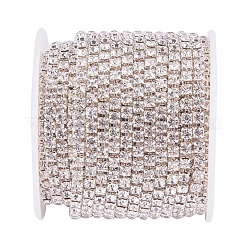 Brass Rhinestone Strass Chains&nbsp;CHC-T001-SS16-01S