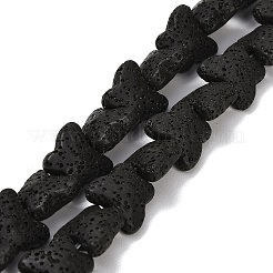 Natural Lava Rock Beads Strands&nbsp;G-G347-02N