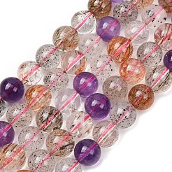 Natural Super Seven Quartz Beads Strands&nbsp;GG-CBAA8F4-A03-10mm