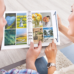 1Pc PP Plastic Storage Note Book&nbsp;DIY-GF0005-79