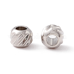 Tarnish Resistant 201 Stainless Steel Beads&nbsp;STAS-A057-04A-P