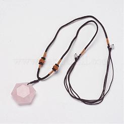 Natural & Synthetic Mixed Stone Pendant Necklaces&nbsp;NJEW-P157