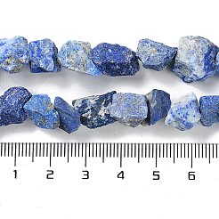 Raw Rough Natural Lapis Lazuli Beads Strands&nbsp;G-B065-C03