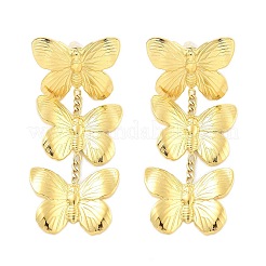 304 Stainless Steel Stud Earrings&nbsp;EJEW-S226-15G