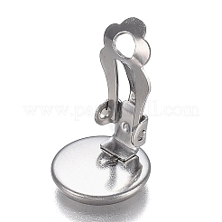 Tarnish Resistant 304 Stainless Steel Clip-on Earring Setting&nbsp;LS-STAS-I166-33P
