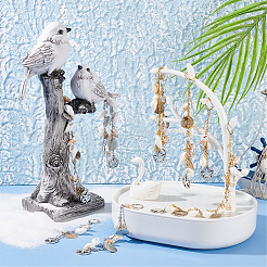 Shell Hair Accessories Chain Clips for Woman Girls&nbsp;OHAR-AB00005