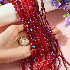 11 Strands 11 Styles Electroplate Glass Beads Strands&nbsp;EGLA-TA0003-06