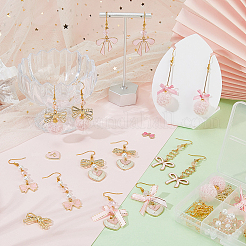 DIY Bowknot Dangle Earring Making Kits&nbsp;DIY-SC0031-83