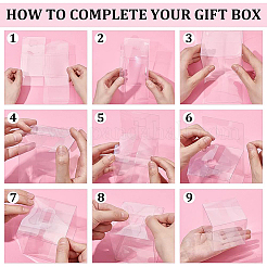 Foldable Transparent PET Box&nbsp;CON-WH0074-72C