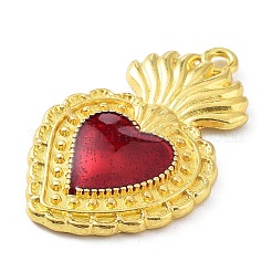 Alloy Enamel Pendants&nbsp;ENAM-P252-12G