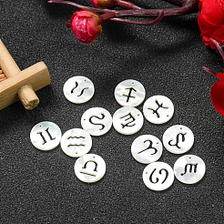 Natural Freshwater Shell Charms&nbsp;SHEL-CJ0002-01