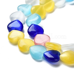 Cat Eye Glass Bead Strands&nbsp;CE-R010-11