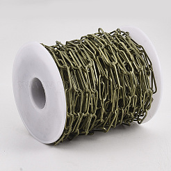 Unwelded Iron Paperclip Chains&nbsp;CH-S125-02B-AB