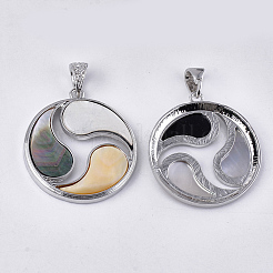 Mixed Shell Pendants&nbsp;SHEL-S275-06