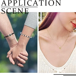 16Pcs 2 Colors Alloy European Beads&nbsp;MPDL-YW0001-09